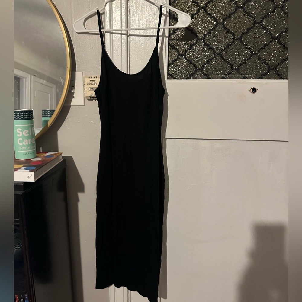 Christy Dawn Black Slip Dress - Picture 4 of 7